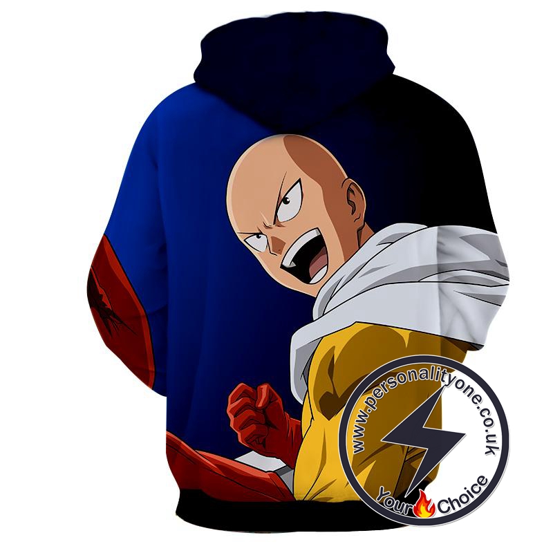 One Punch Man - Saitama 3D - Hoodies